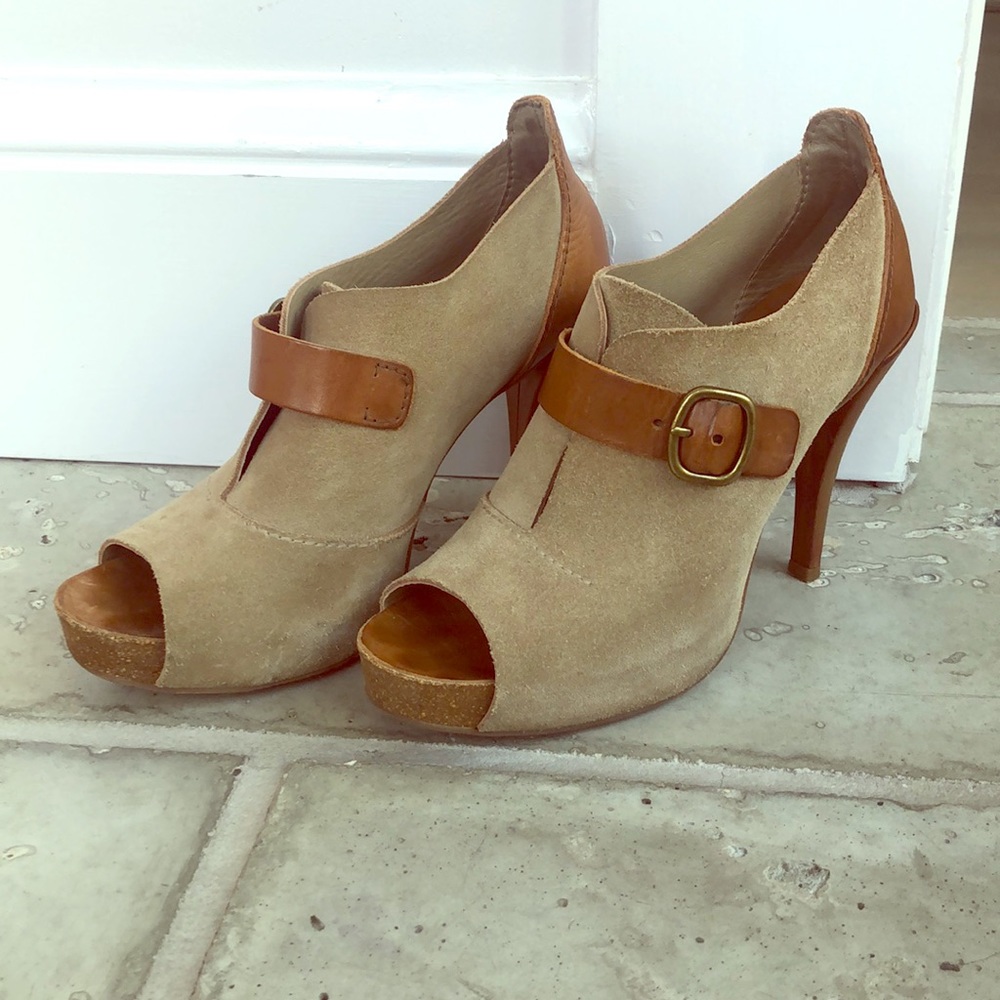 Pedro Garcia peep toe bootie